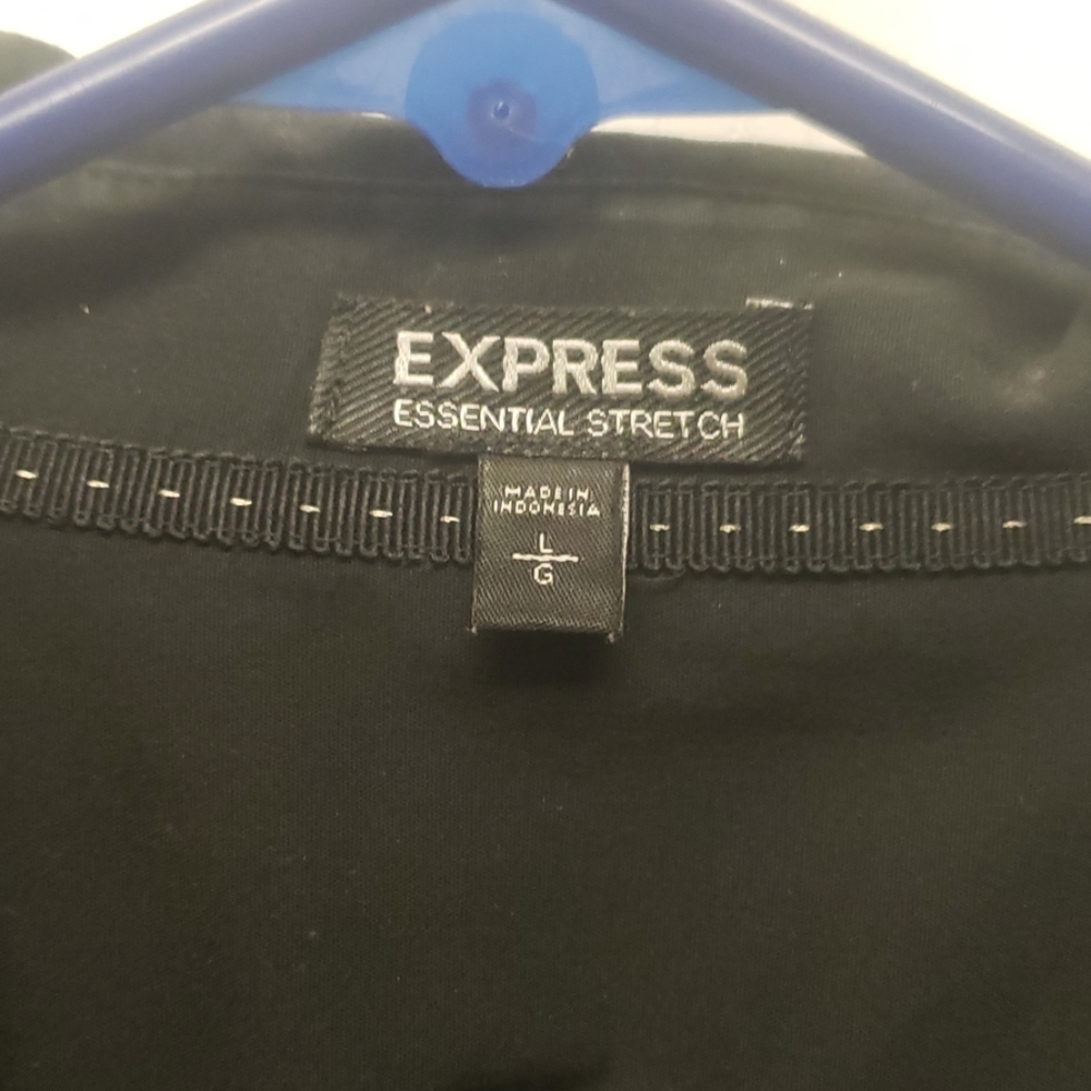 Black dress shirt